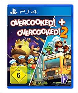 OVERCOOKED + OVERCOOKED! 2 Double Pack (PlayStation PS4)