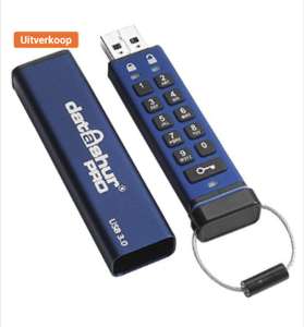 iStorage USB 3.0 USB-stick datAshur PRO 8 GB
