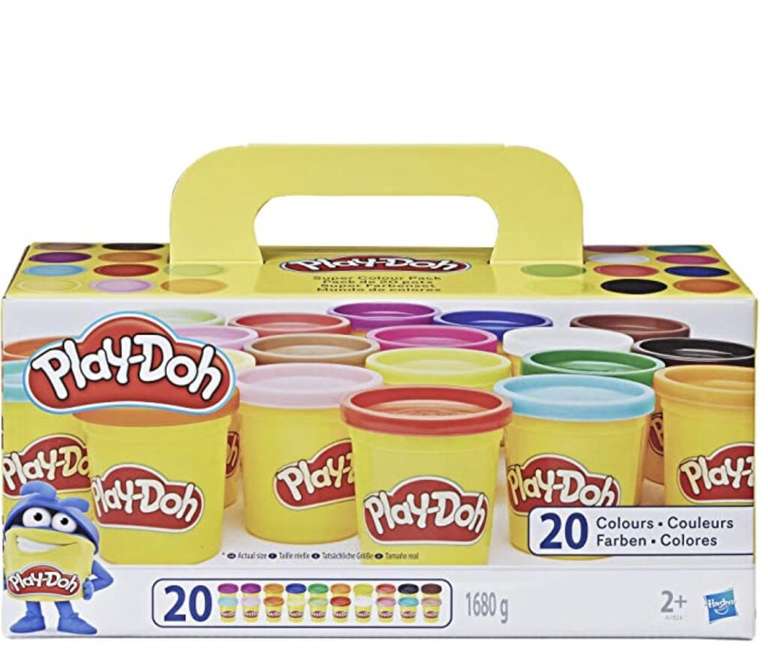 [Amazon] Leuke Play-Doh Colour Pack. Pak met 20 stuks