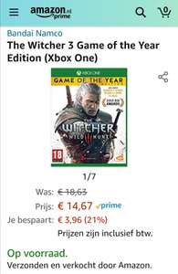 [XBOX ONE/PS4] The Witcher 3 Wild Hunt Game of the Year Edition