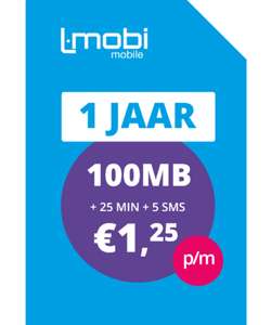 20% korting op Lmobi Mobile jaarbundels (Prepaid op KPN netwerk)