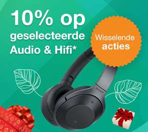 Alleen vandaag 10% korting op geselecteerde Audio & Hifi @ Rebuy.nl