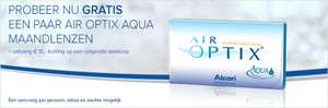 Gratis paar Air Optix Aqua Maandlenzen