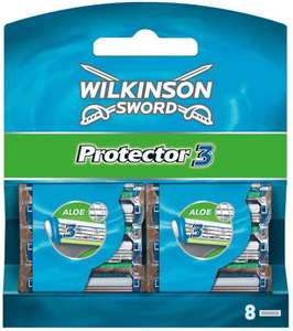 Wilkinson Sword Protector 3 scheermesjes voor heren, 8 scheermesjes