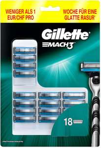 18 stuks Gilette Mach3 scheermesjes