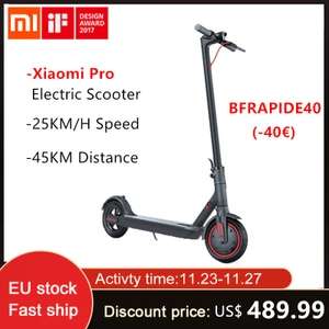 Xiaomi Mijia M365 Pro Electric Scooter Smart E Scooter 45KM Battery