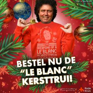 René LE BLANC Foute Kersttrui