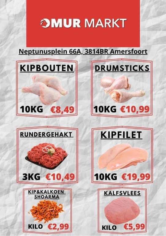[lokaal] 10 kg kipfilet spot goedkoop