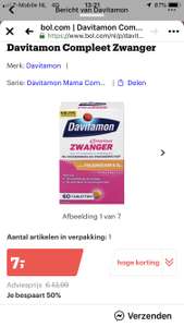 Davitamon vitamine compleet zwanger en overig