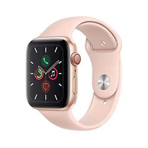 Apple Watch Series 5 (GPS + Cellular, 44mm) - Gold Aluminium Case with Pink Sport Band