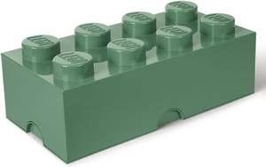 LEGO grote Opbergbox Brick 8 – Diverse kleuren (voorbeeld Zand Groen)