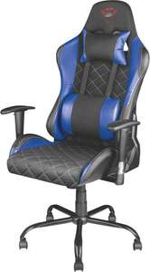 Trust GXT 707B Resto Gaming Chair (v2) Blauw @ Coolblue