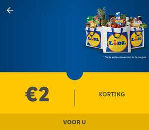 Gratis producten t.w.v. €2,00 (persoonlijk in Lidl Plus coupon) @ Lidl