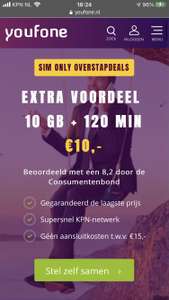YouPhone Sim Only deal