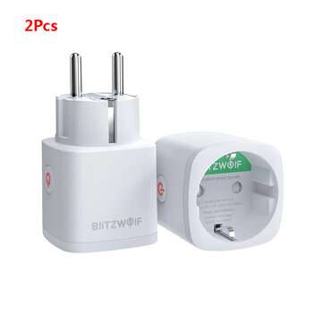 2x BlitzWolf® BW-SHP13 ZigBee 3.0 Smart Socket 16A EU Plug @ BangGood