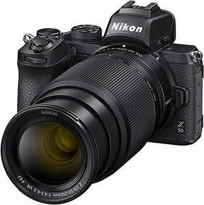Nikon Z 50 + 16-50 VR + 50-250 VR-kit Zwart + 64 GB SD + statief en opbergtas