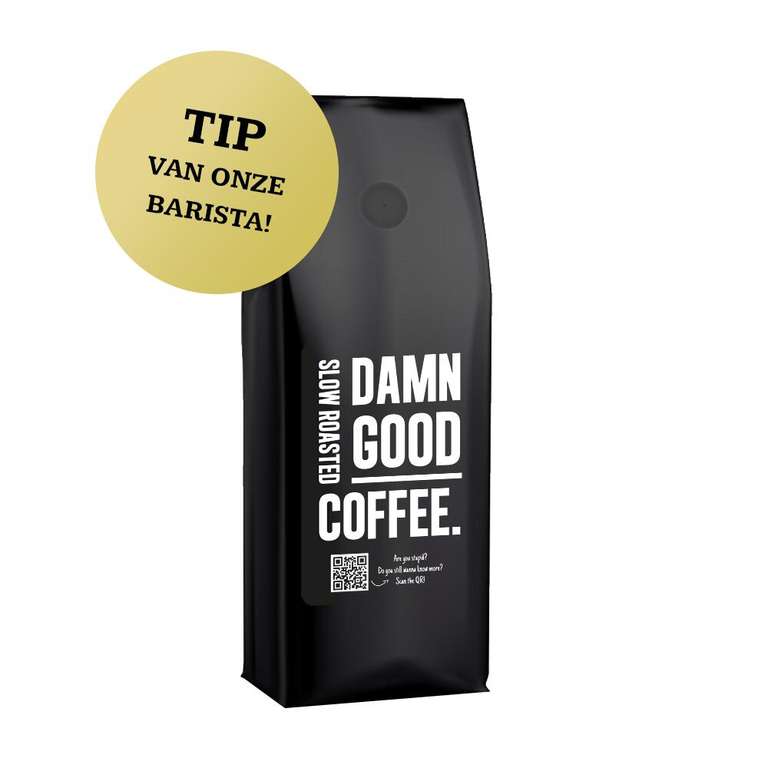 50% korting op DAMN GOOD COFFEE bij Heren van de Koffie