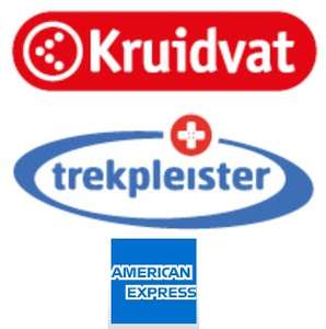 Besteed € 10 en ontvang € 5 terug bij Kruidvat of trekpleisster met AMEX