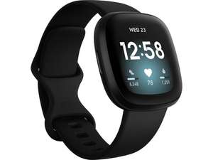 Fitbit Versa 3 Smartwatch Zwart @ iBOOD