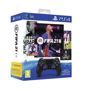 PS4 DualShock 4 V2 controller + FIFA21 + PlayStation Plus Intertoys