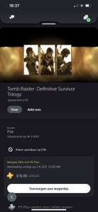 Tomb Raider Definitive Survivor Trilogy PS4/XB