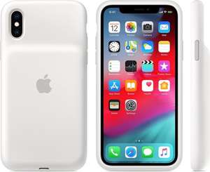 Apple Smart Battery Case iPhone Xs/iPhone Xs Max hoesje – Wit/Zwart/Pink Sand