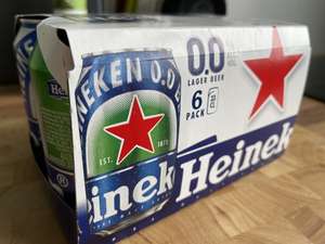 Heineken 6 pack 0.0 blikjes 2,- Die Grenze