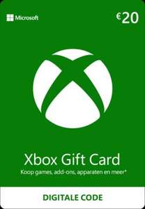 10% korting op Xbox giftcard (tegoed)