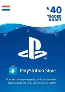 PlayStation Network NL €40 tegoedkaart (digitale code) voor €33,60 @ Eneba