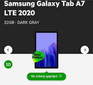 Smartpakker Samsung tablet bij KPN los