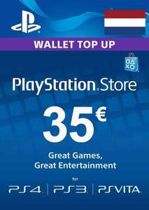 Playstation Network (PSN) card - 35 euro(NETHERLANDS)