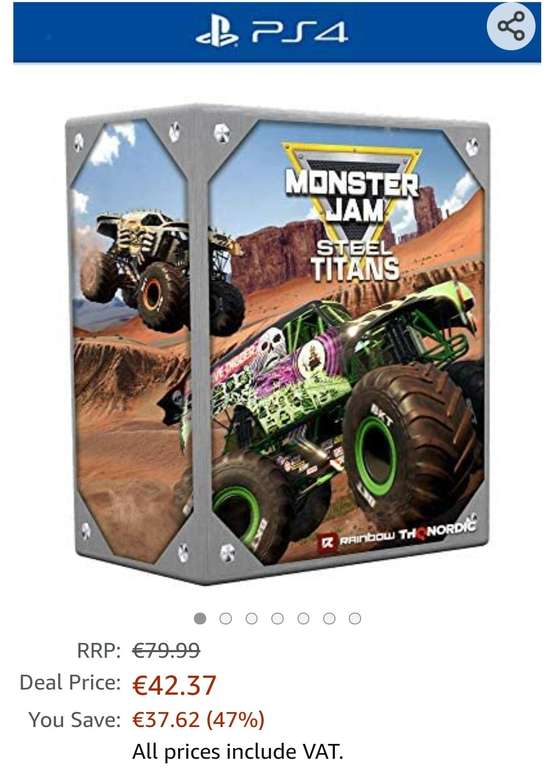 Monster Jam: Steel Titans - Collector Edition - Playstation 4 (PS4)