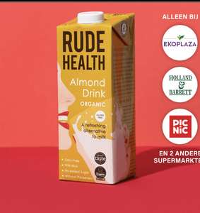Rude Health Biologische Almond Drink (Gratis via Scoupy)