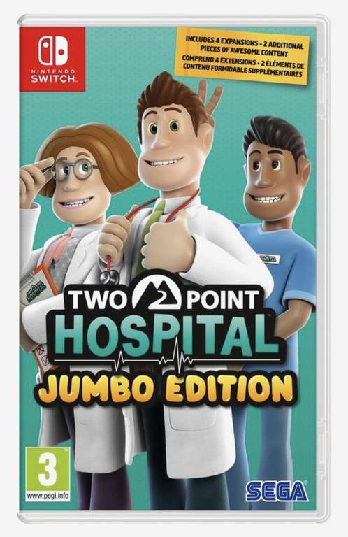 (Nintendo switch) Two Point Hospital JUMBO edition
