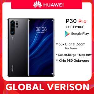 Huawei P30 Pro 6GB 128GB Global Version @Aliexpress