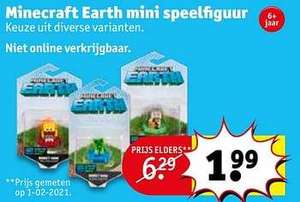 Minecraft earth figuren @Kruidvat België