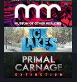 (3 free weekend games) Primal Carnage: Extinction,/ Ice Lakes,/ Museum of Other Realities