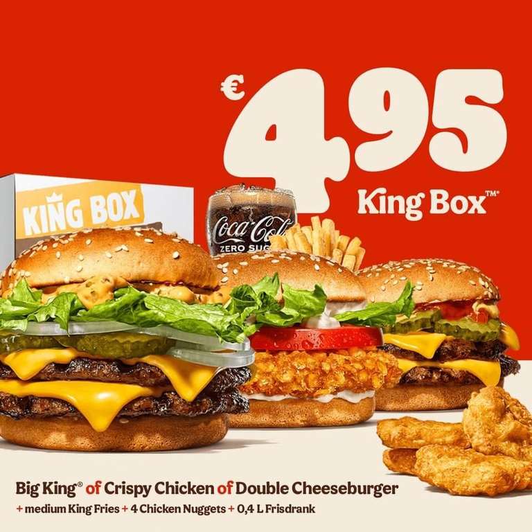 King Box bij Burger King