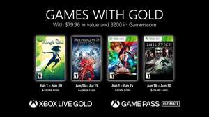 Xbox Games with Gold juni 2021