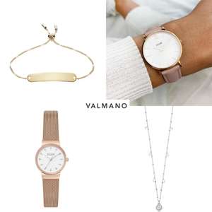 Merk sieraden / horloges sale tot -75% @ Valmano