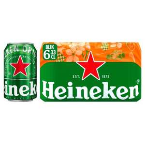 12 blikjes Heineken voor €5.5 @ Plus