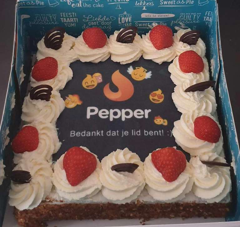 Pepper is jarig! + Win een taart
