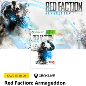 Red Faction: Armageddon GRATIS met Xbox Gold op Israëlische Microsoft Store
