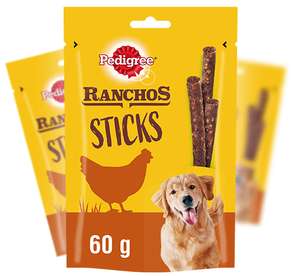 Gratis sample Pedigree Ranchos sticks voor de hond