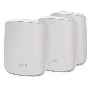 Netgear Orbi RBK353 WiFi 6 Mesh systeem (3-pack) voor €174,99 @ Obbink