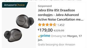 Jabra Elite 85t (Titanium, Zwart)
