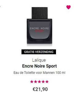 Lalique Encre Noire Sport 100ml (en nog wat extra aanbiedingen)