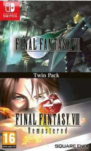 Final Fantasy VII & Final Fantasy VIII Remastered Twin Pack (Nintendo Switch)
