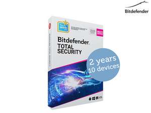 Bitdefender Total Security 2021 | 2 jaar - 10 apparaten