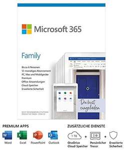 Office 365 Family (6 gebruikers) Duitse Prime